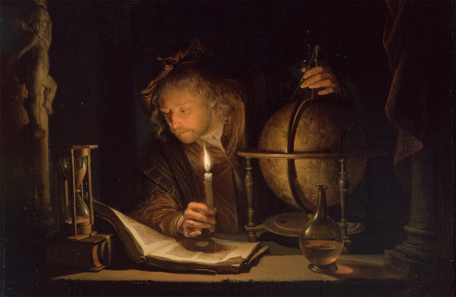 Astronomer by Candlelight